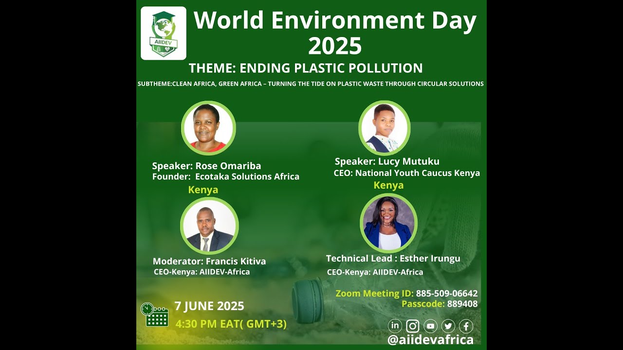 World Environment Day Seminar: Ending Plastic Pollution