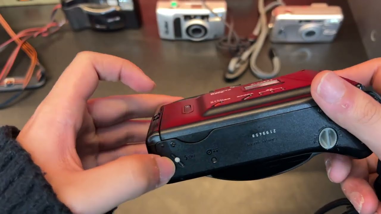 Hướng dẫn sử dụng máy film Canon autoboy 3