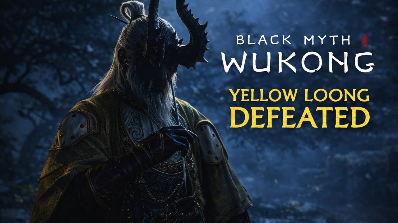 How to Defeat  YELLOW LOONG ! 🐉⚔️ Hardest Dragon Boss in Black Myth Wukong Down!