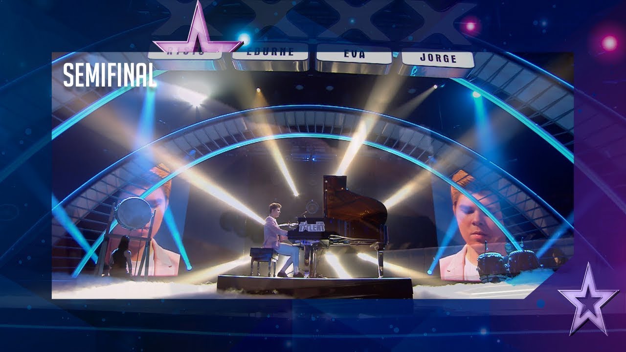 Michael Andreas conquista con una composición propia a piano | Semifinal 1 | Got Talent España 2018