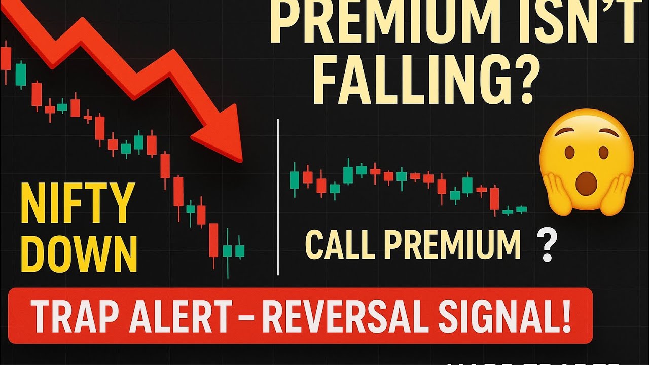 Premium Trap Strategy | Nifty Option Reversal Using Call/Put Premium Logic