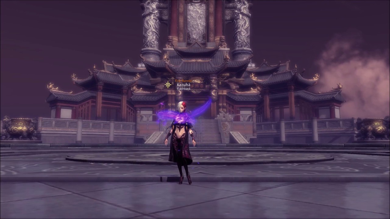 Blade and Soul Gunner Kazuhà Dps test after reroll