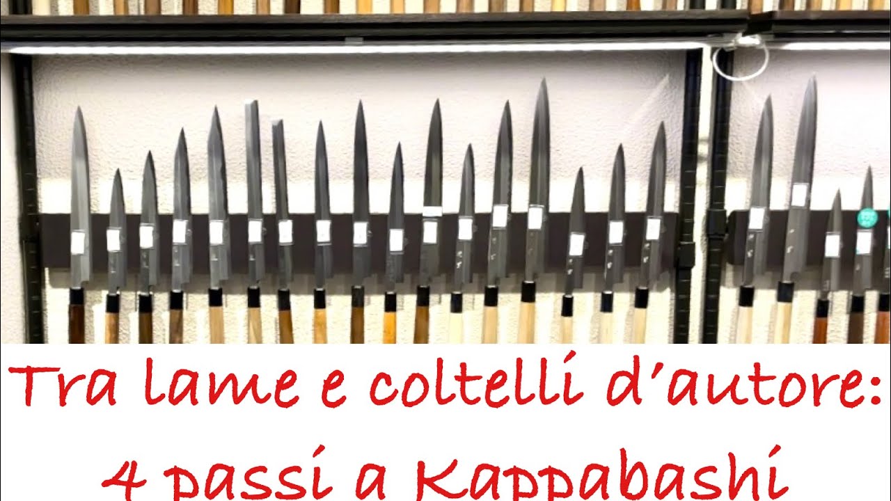 Tra lame e coltelli d&rsquo;autore: 4 passi a Kappabashi, Tokyo in Giappone 🇯🇵