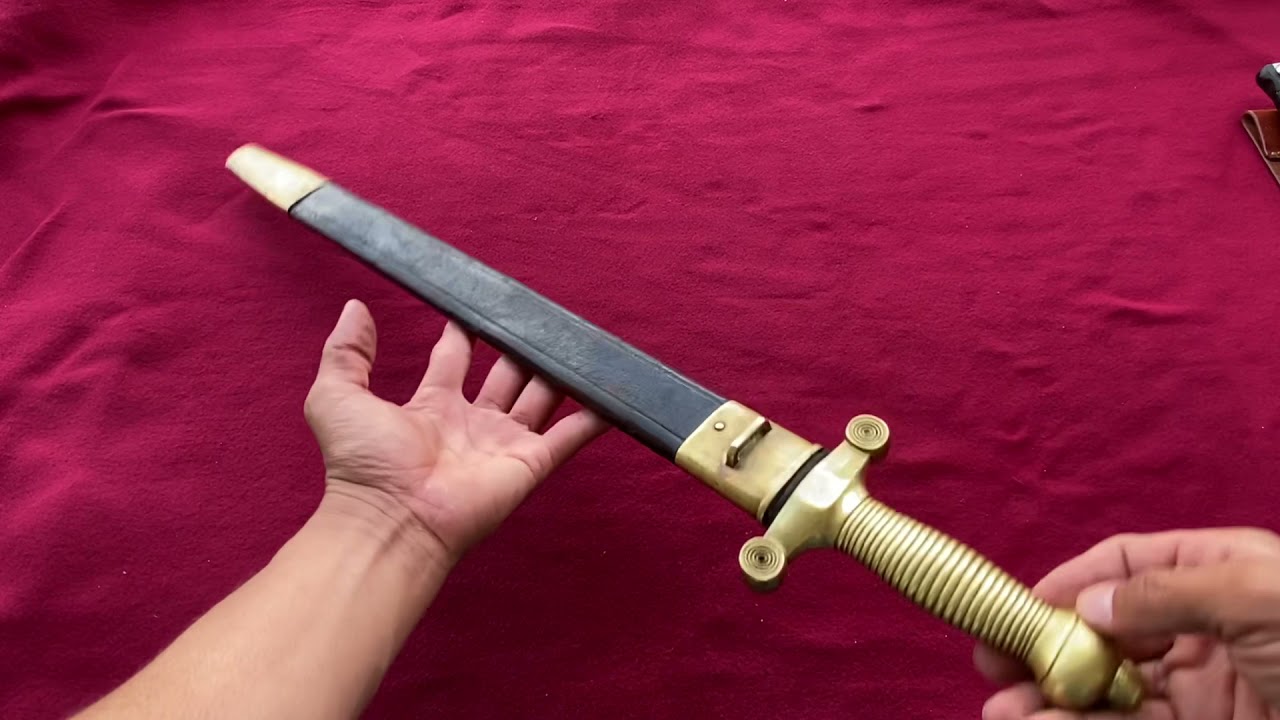 Swiss 1843 short sawback sword .