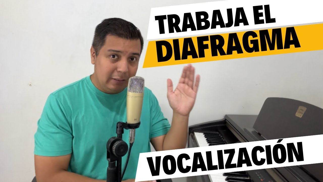 Cómo cantar con el diafragma | Clases de canto | Ejercicio de vocalización