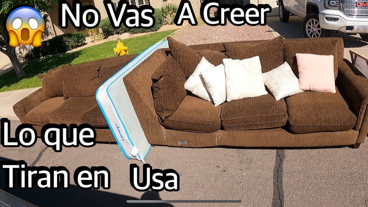 LO QUE TIRAN EN USA😱 Sala Y Muchas Chácharas