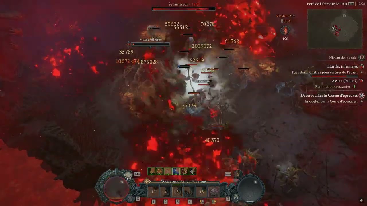 Diablo 4, druid, S tier, boulder, Rocher,  Boussole level 7, season 5, saison 5