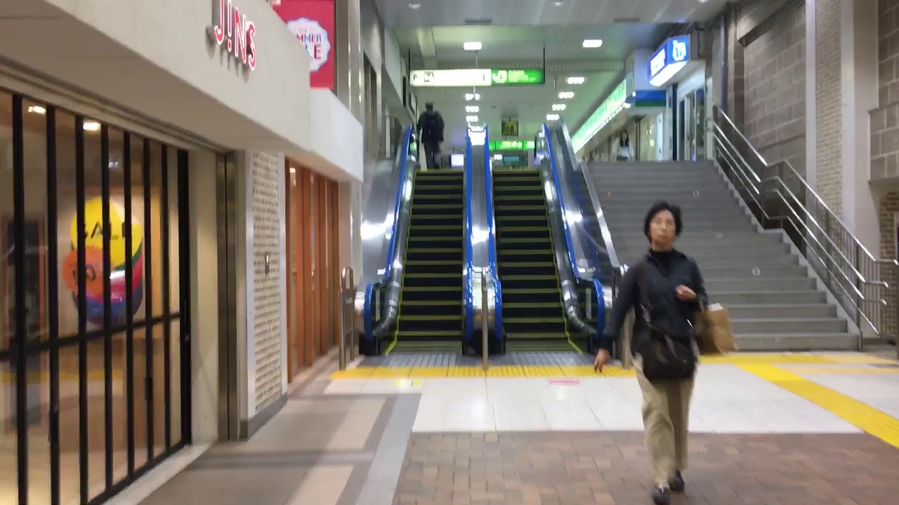 วิธีเดินจาก keisei ueno station ไปโรงแรม sunroute stellar ueno แบบเข้า JR Station