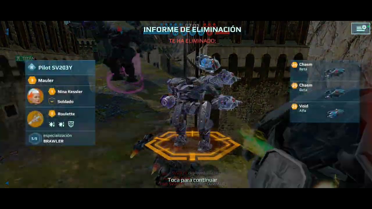 Prueba teste server