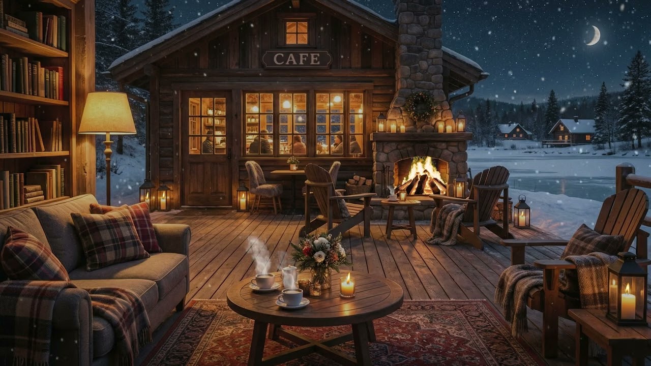 1 Hours Late Night Jazz Café – Relaxing Piano Ambience for Study, Chill & Sleep