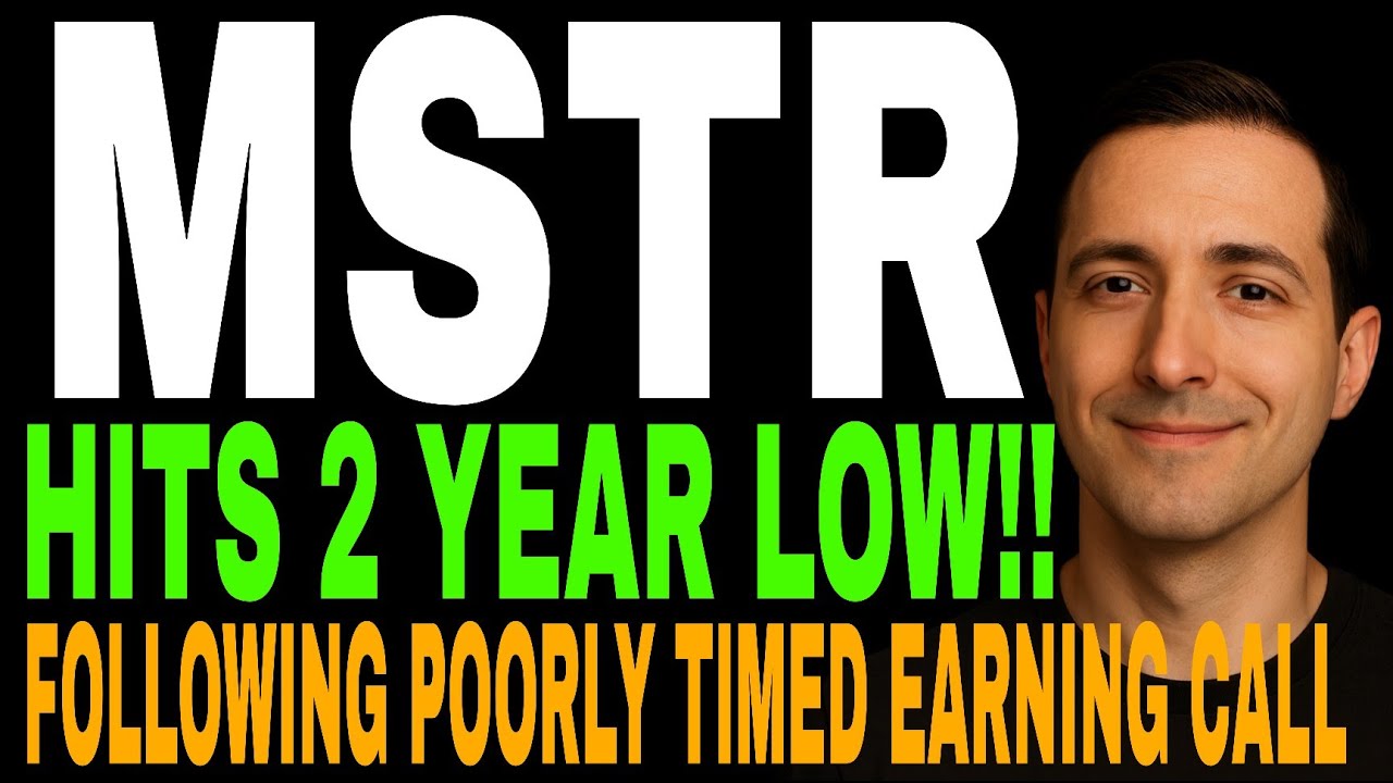 MSTR Earnings Bombshell &mdash; 2-Year Lows, STRC Stress & the $8K Bitcoin Reality Check
