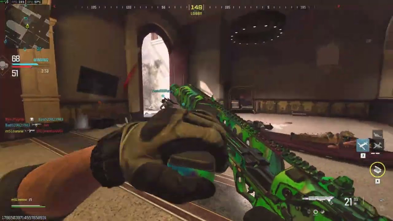 Just few games for warming up | COD MW3 | Multiplayer PC