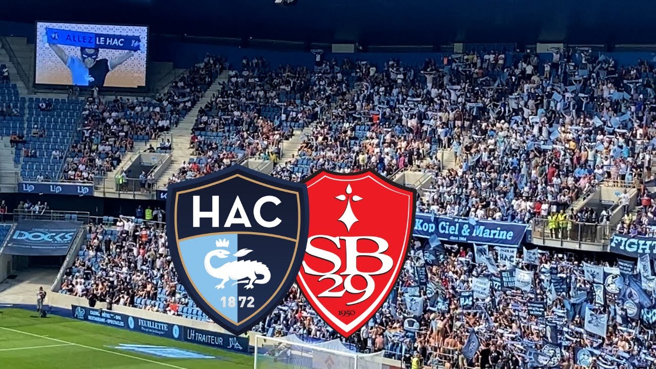 AMBIANCE LE HAVRE - BREST (HAC - SB29) (1-2) - 1ERE RATEE A DOMICILE POUR LE HAC (STADE OCEANE)