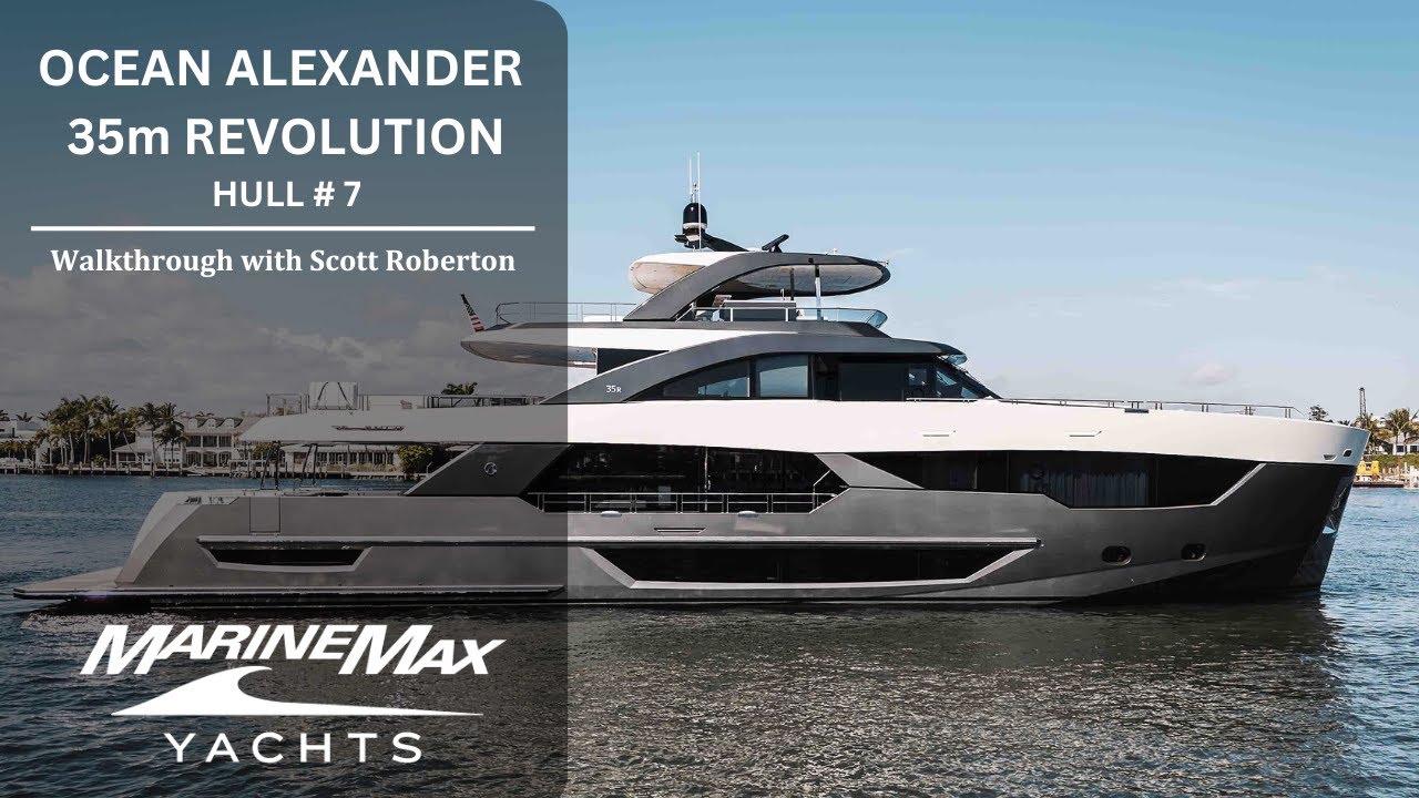 Ocean Alexander 35m Revolution Walkthrough - Hull #7