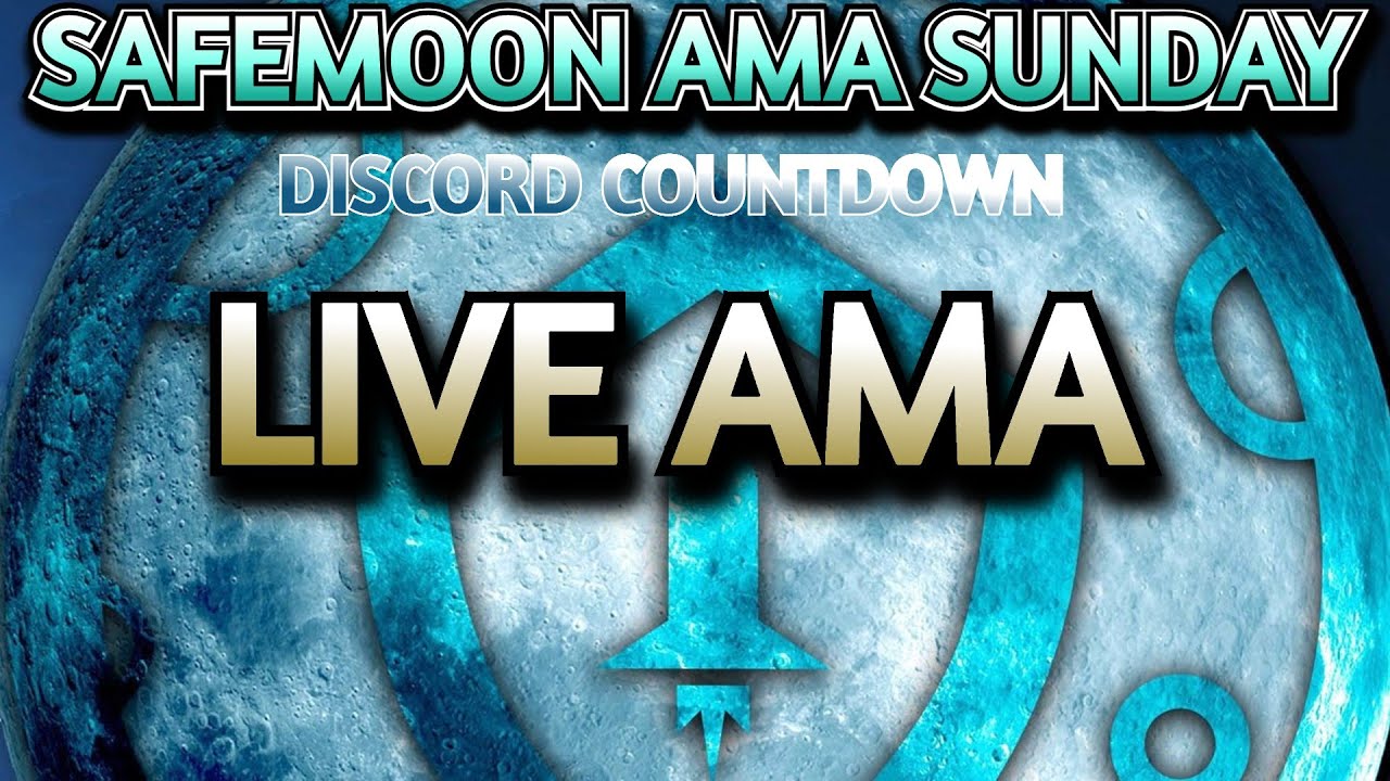 SAFEMOON LIVE AMA WITH SAFEMOON MARK / WHAT TIME IS SAFEMOON AMA
