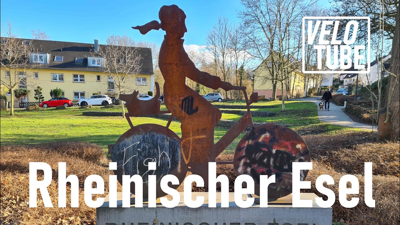 Abgelichtet: Rheinischer Esel | Bahntrassen-Radweg | Februar 2021 | 4K Timelapse