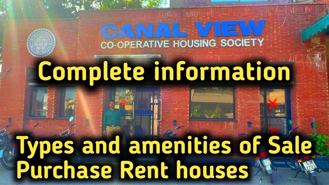 Canal view co operative society canal rode Lahore complete information