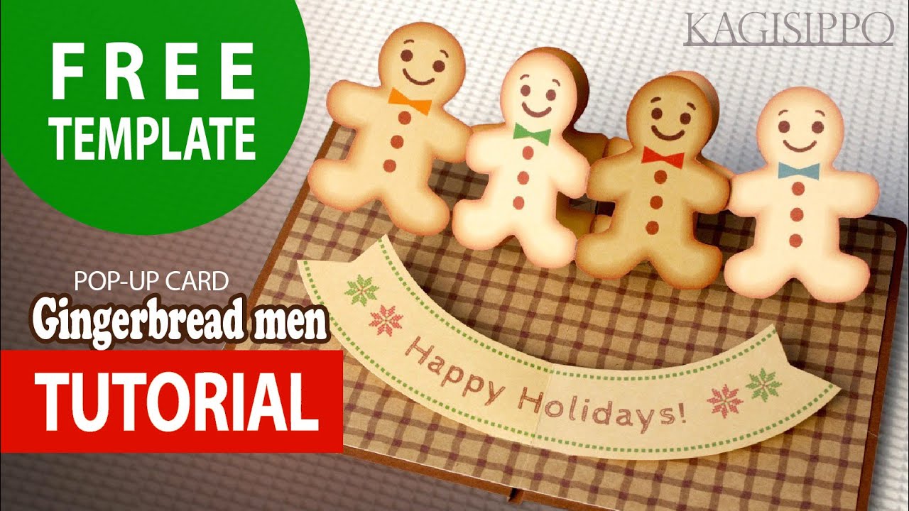 TUTORIAL_Gingerbread Men_pop-up card_(FREE TEMPLATE)
