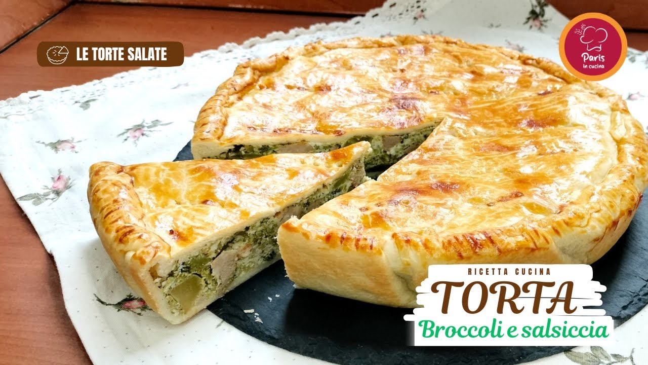 Meglio della pizza! Incredibile torta di broccoli e salsiccia