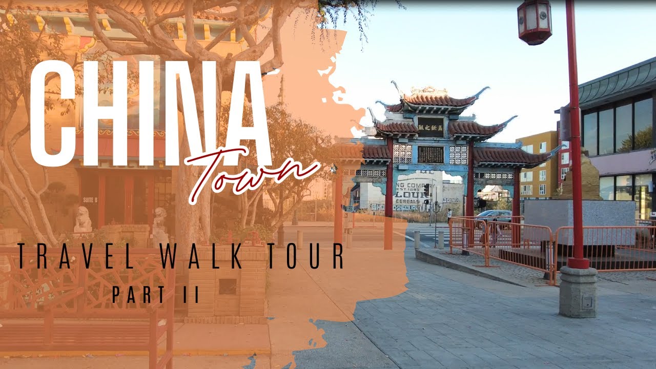 China Town Walk Tour Part 2 Los Angeles CA POV