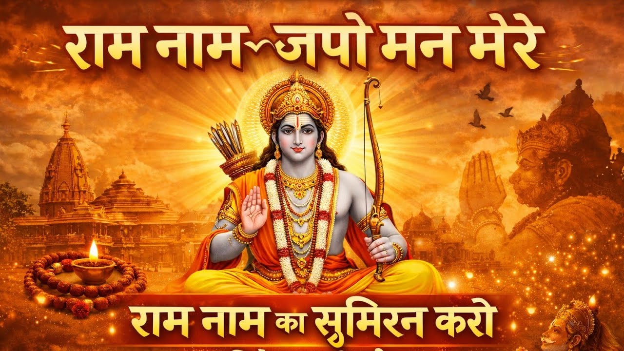 Ram Naam Jaap Bhajan | राम नाम का जाप | Peaceful Ram Bhajan