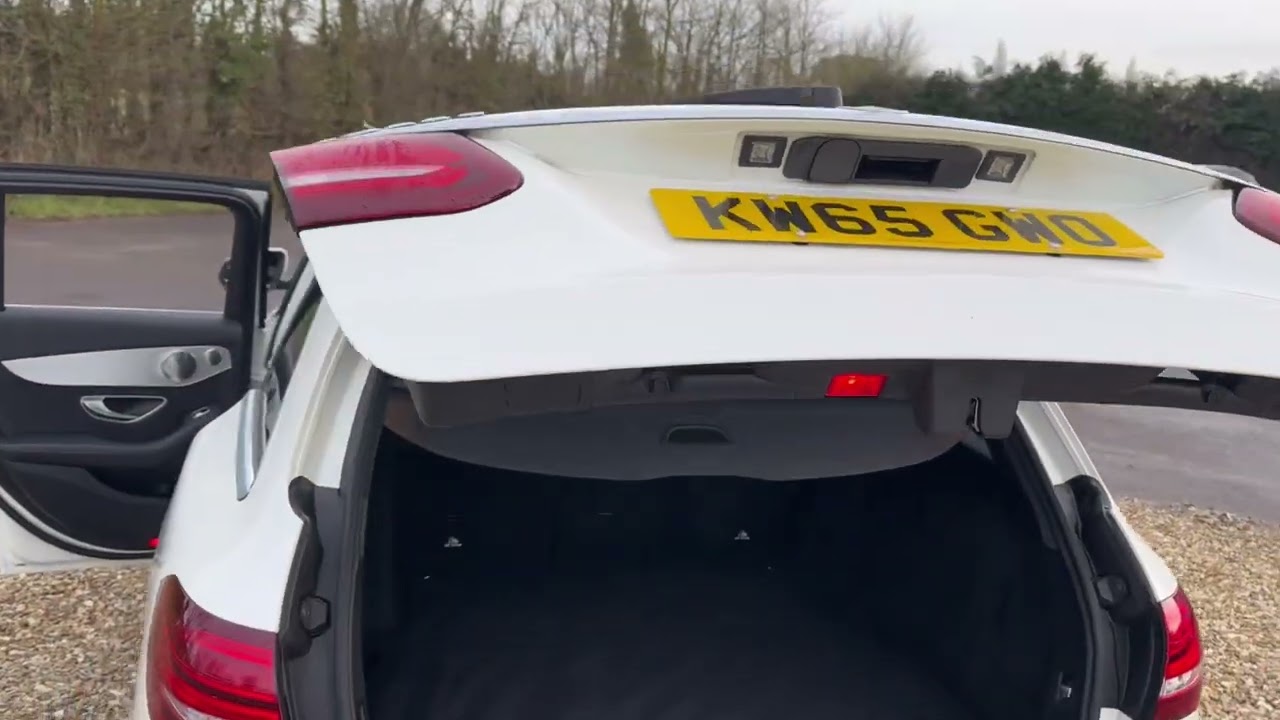 HW65GWO  MERCEDES C250 ESTATE WALK AROUND VIDEO