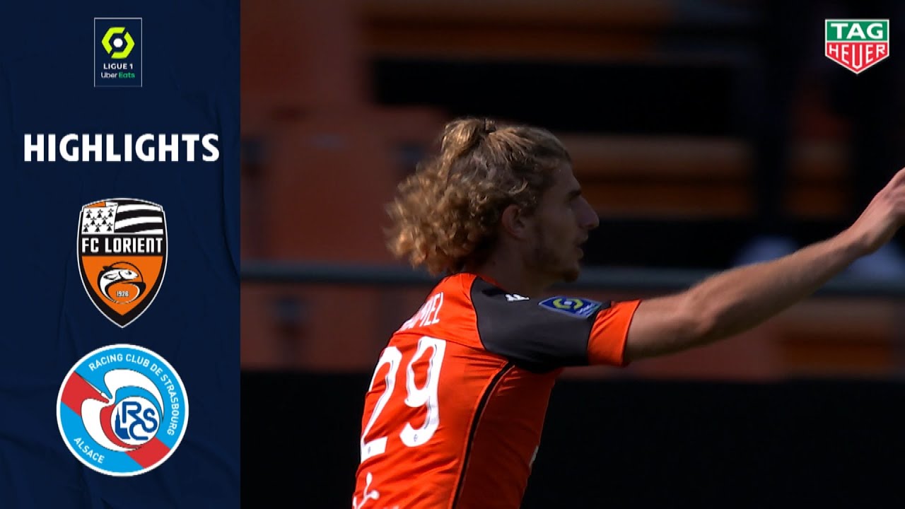 FC Lorient - RC Strasbourg Alsace (3-1) - Highlights - (FCL - RCSA) / 2020-21