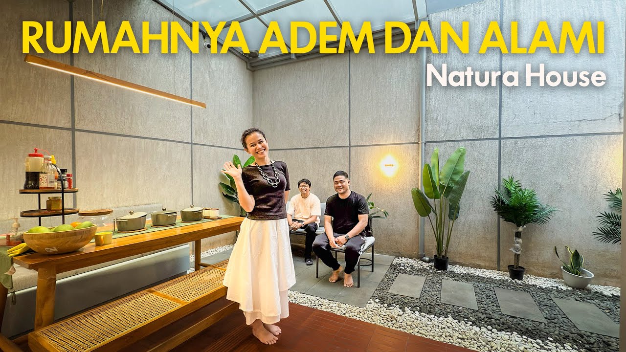 (RUMAH UNIK) Punya Element Air dan Tanah? Contoh Rumah Ini! : Natura House