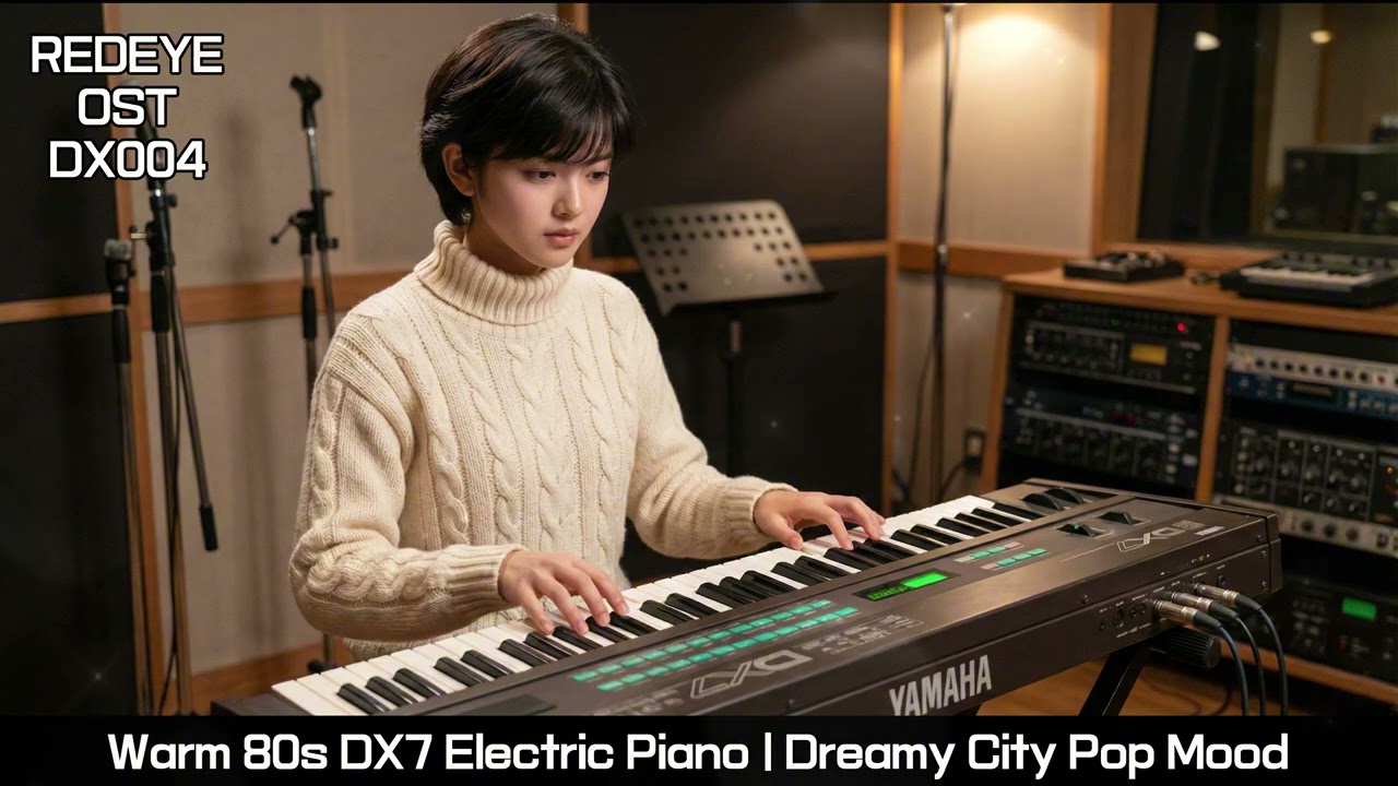[BGM/연주곡] Warm 80s DX7 Electric Piano | Dreamy City Pop Mood | DX004