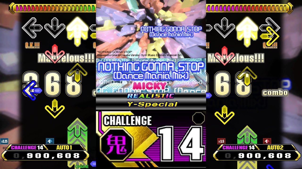 【MAX2(R) 42/57】NOTHING GONNA STOP (Dance Mania Mix) -REALISTIC- (Y-Special) [CSP 14]【Stepmania】