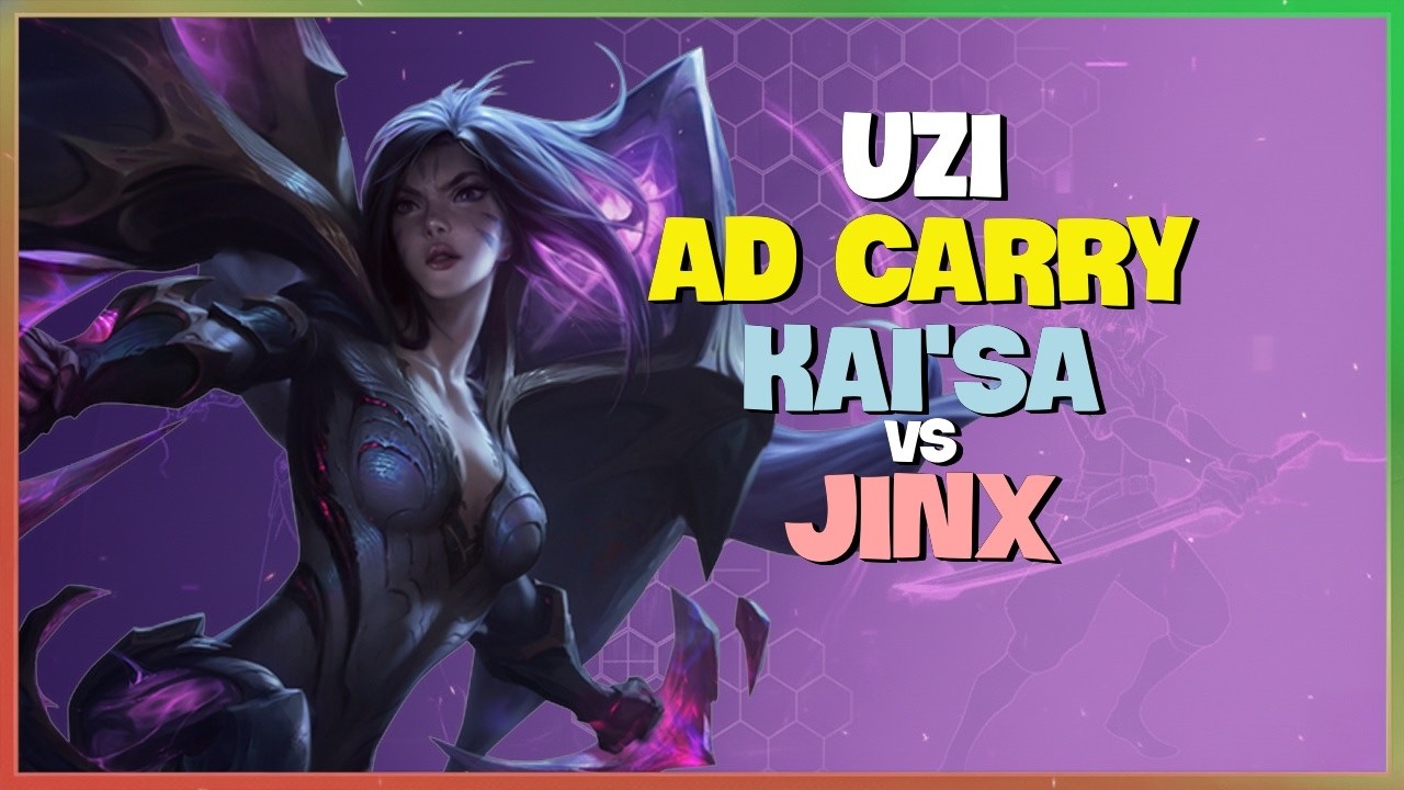 Uzi Kai'Sa : His DEVASTATING Kiting is CRUSHING the CN Super Server
