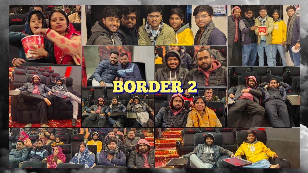 The Energy was CRAZY! Border 2 Movie Vlog😄