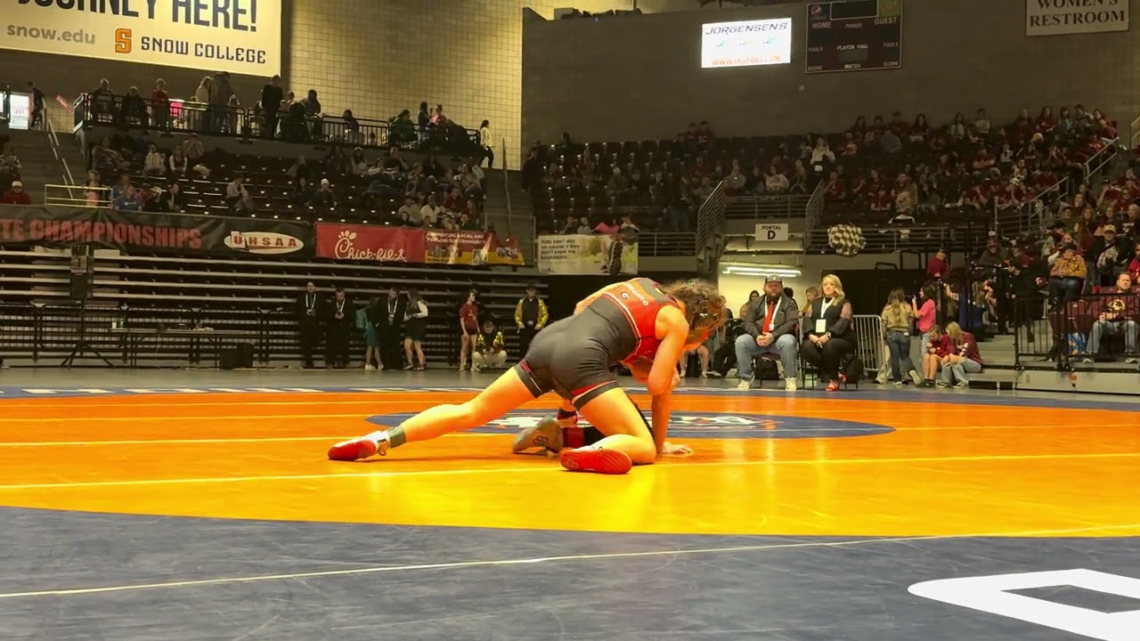 2026 UHSAA 3A State Championship 2/5/2026 - 115 lbs Final Won by Fall