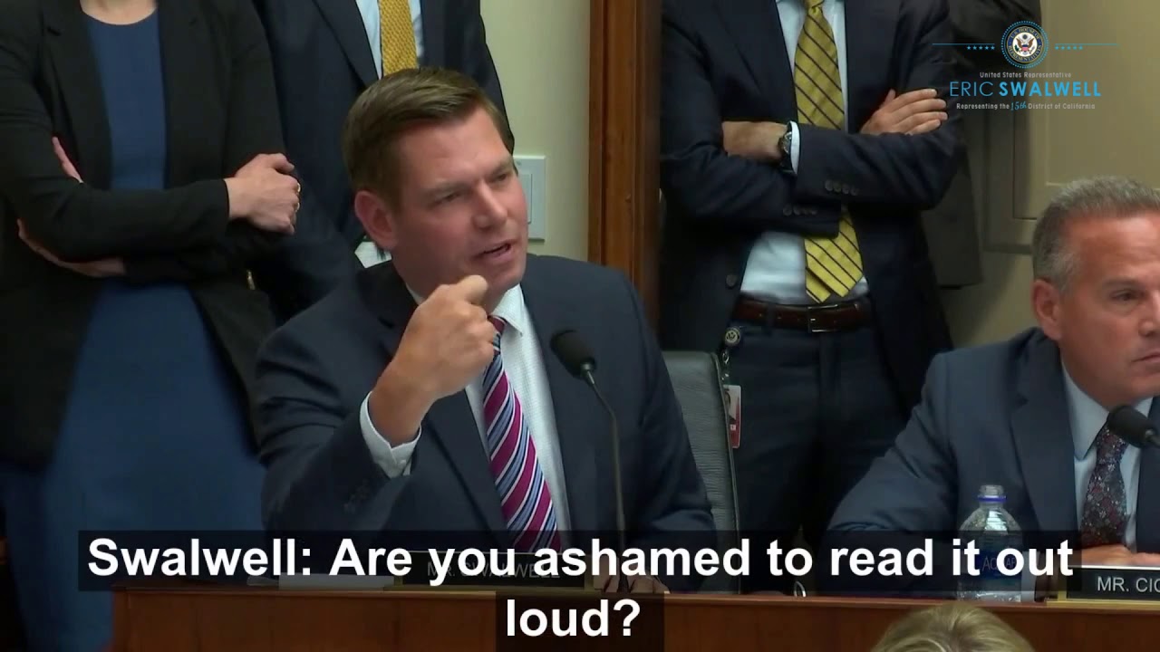 Rep. Swalwell questions Corey Lewandowski