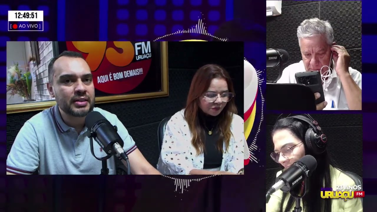 A HORA DO POVO - URUACU FM 93.5 (ENTREVISTA COM JOSIMAR NOGUEIRA & JOVENY MAGALHÃES) - 23/02/2026