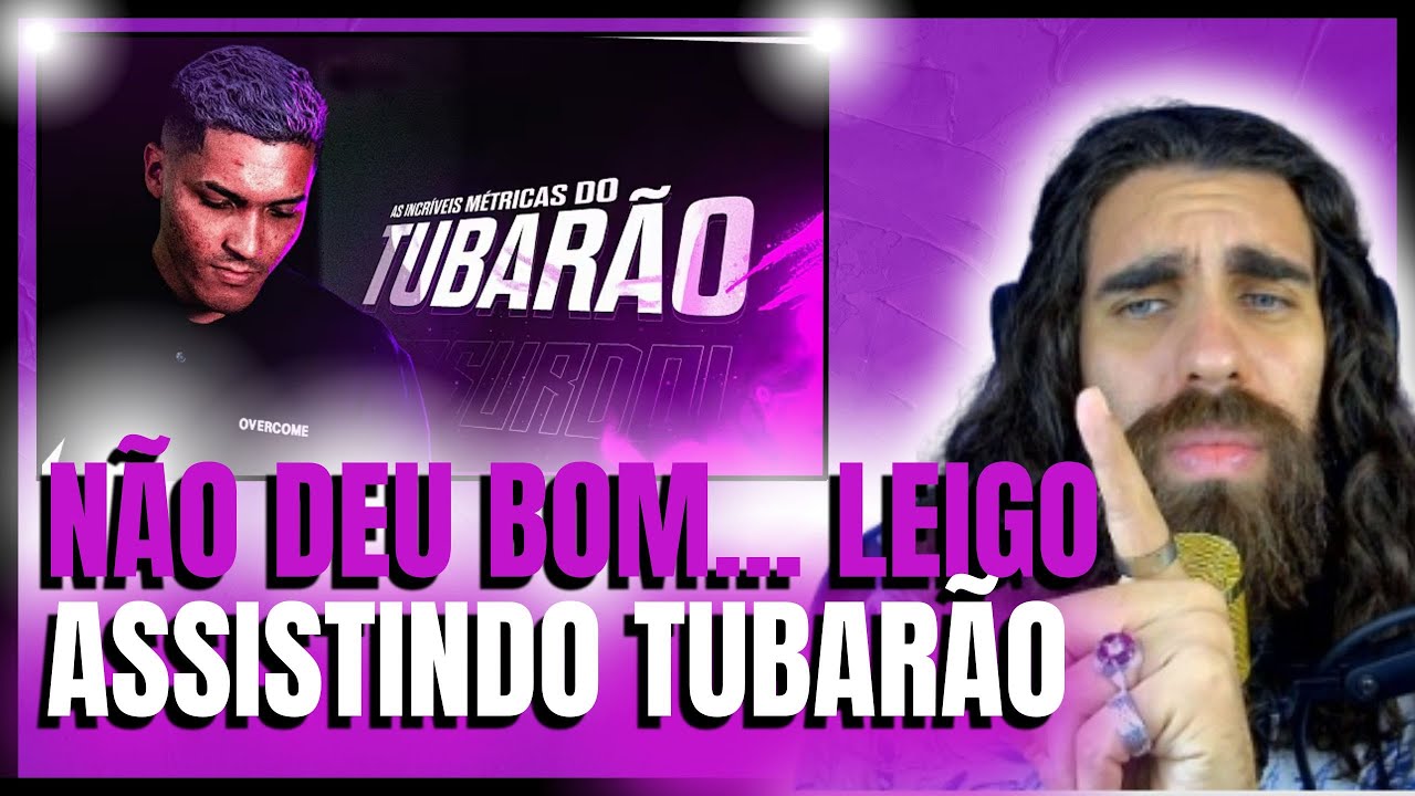 REACT LUCAS MEIRA - as INCRÍVEIS MÉTRICAS DO TUBARÃO! 🦈