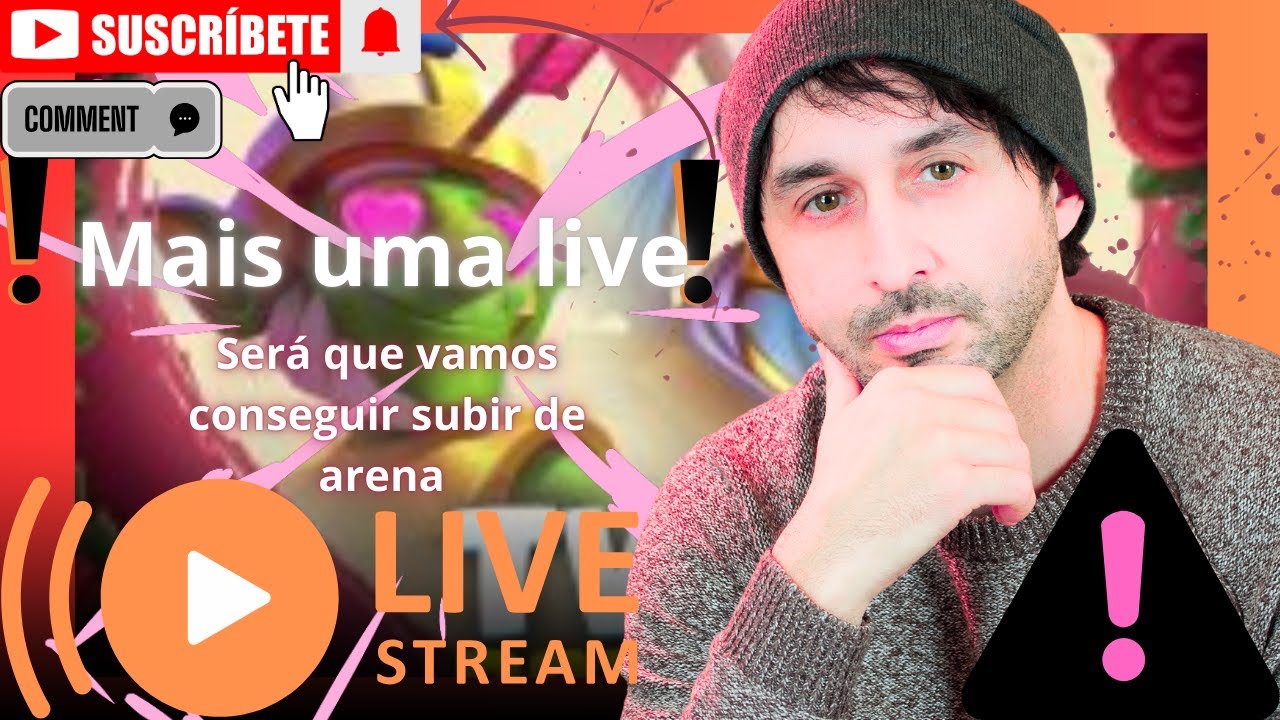 🇧🇷😎Estamos tentando subir de arena #13)#clashRoyale #video #supercell #videos #celular #live🇧🇷