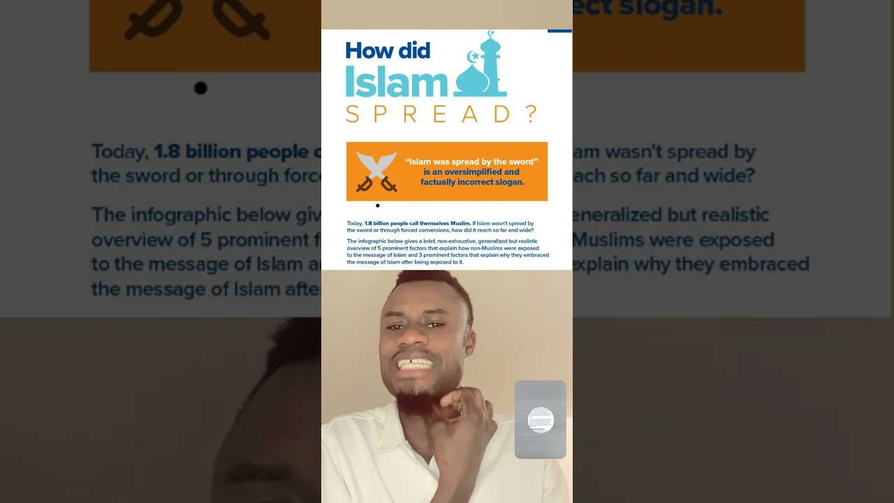 HOW ISLAM WAS SPREAD AND WHY MEN FALL FOR MUHAM-MAD CLAIMS 