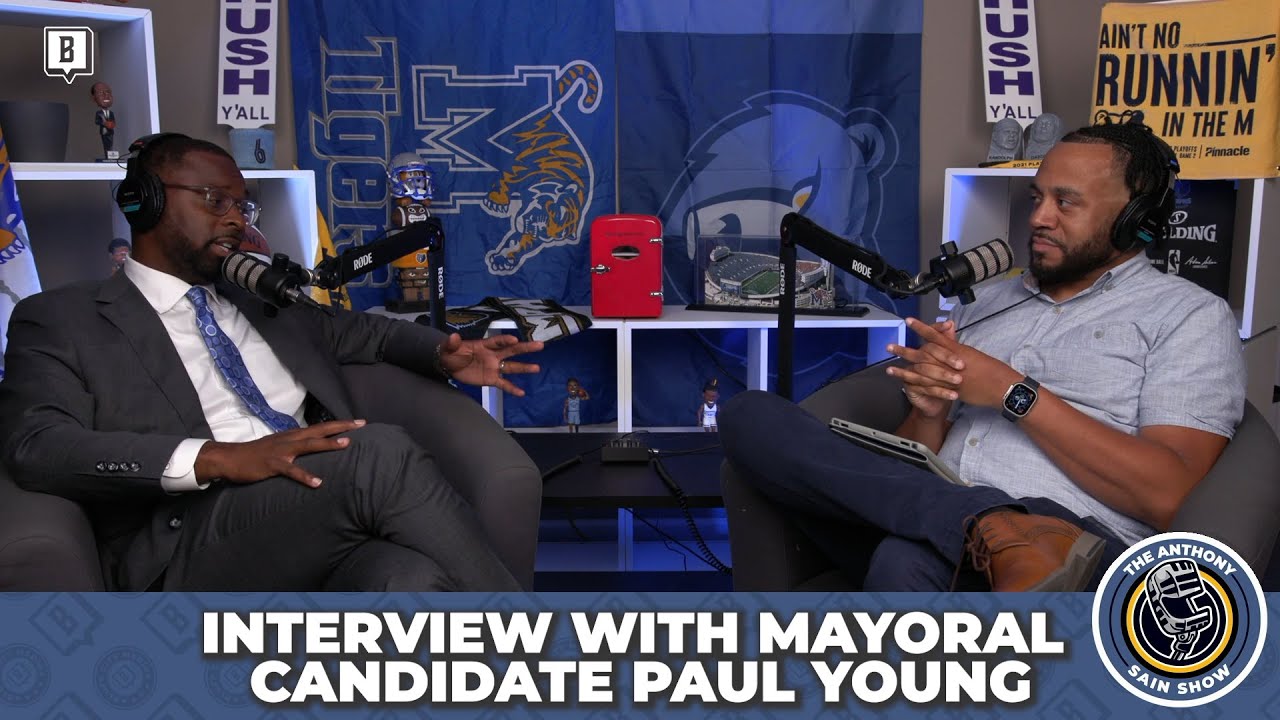Interview with Memphis Mayoral Candidate Paul Young| The Anthony Sain Show Clip