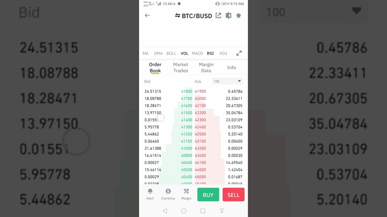 Bitcoin Order Book 🚀, Bitcoin Price Prediction according to order book
