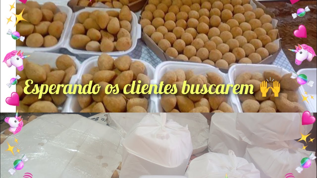 Vem fritar salgados comigo/ acabou o estoque 🙏