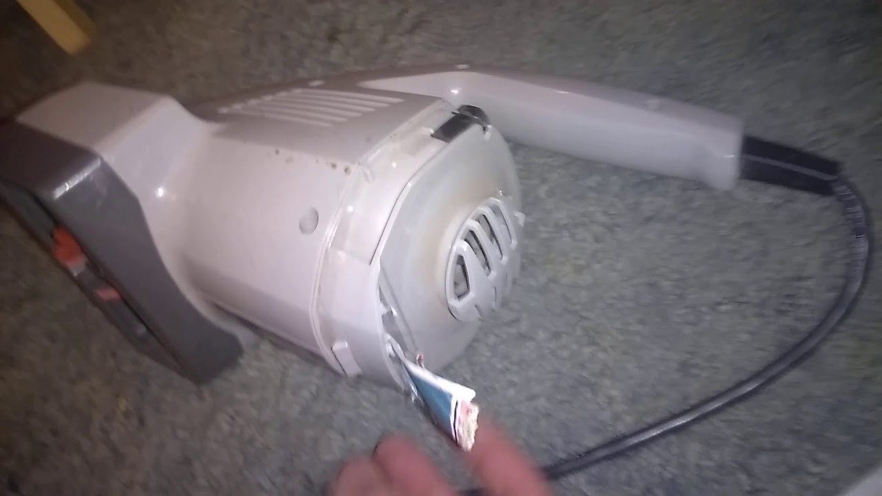 hoover brush vac demo s1083
