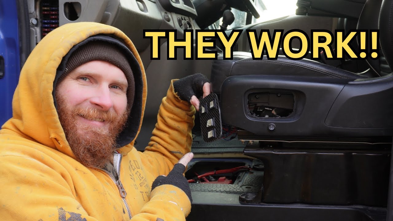 Trafic and Vivaro seat conversion part 2. Wiring them up. Campervan conversion | pt 37