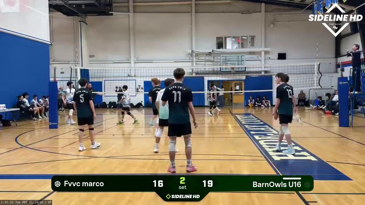 BarnOwls U16 vs. Fvvc marco (2026.03.14)