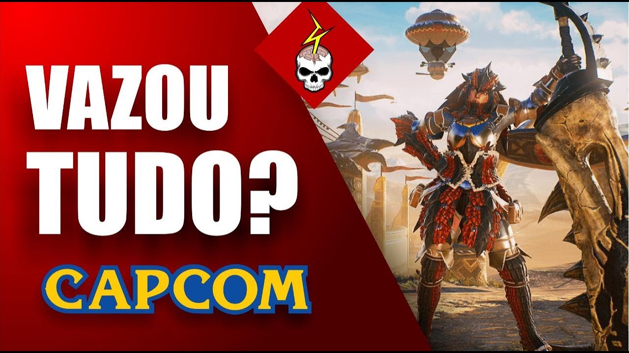 Capcom: Vazamento dos pr&oacute;ximos lan&ccedil;amentos.