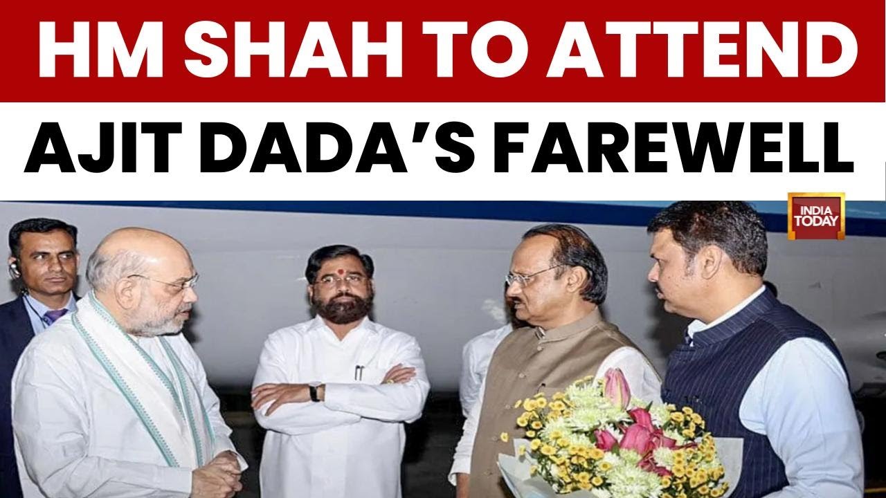 Ajit Pawar's Final Rites Today: Maharashtra Mourns Death Of Deputy CM In Tragic Plane Crash