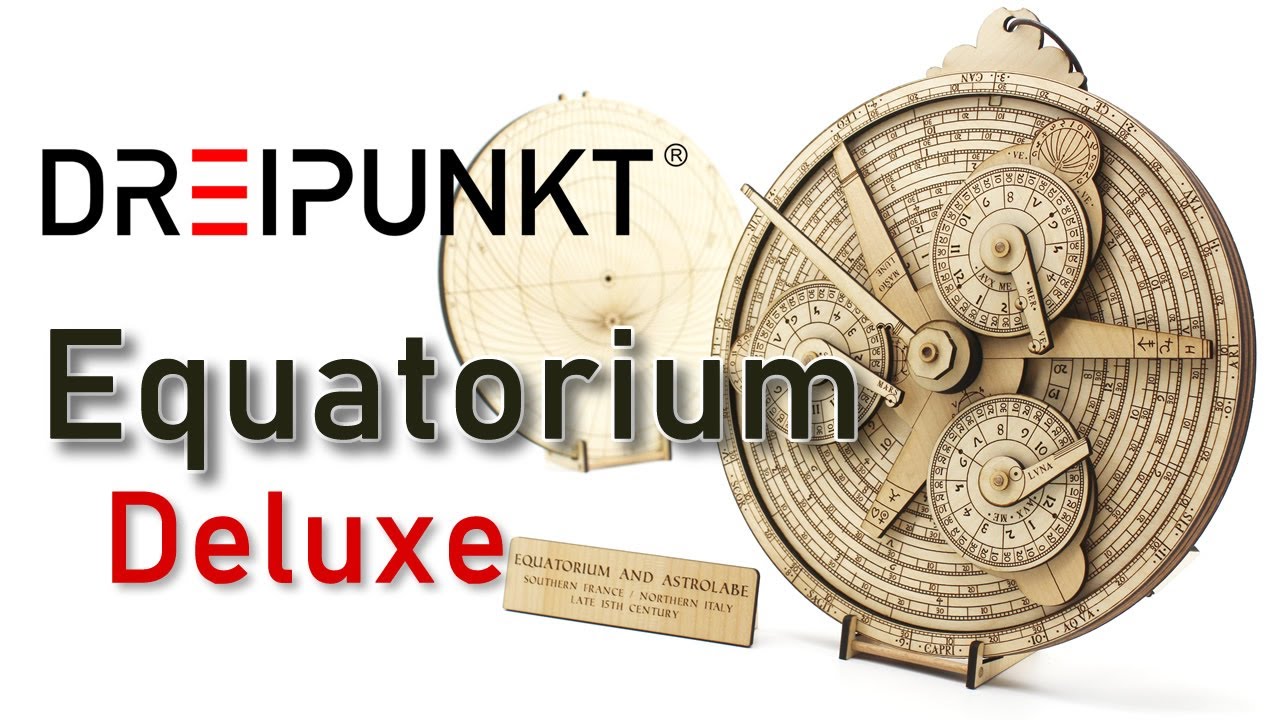 DREIPUNKT &Auml;quatorium mit Astrolabium Deluxe Edition