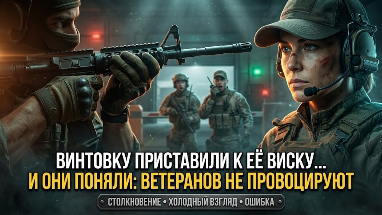 Автомат упёрся ей в висок — через секунды они поняли: ветеранов не провоцируют