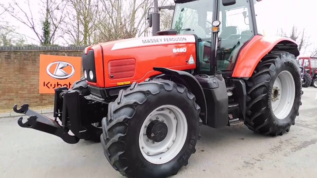 MASSEY FERGUSON 6490 TRACTOR WALKROUND VIDEO