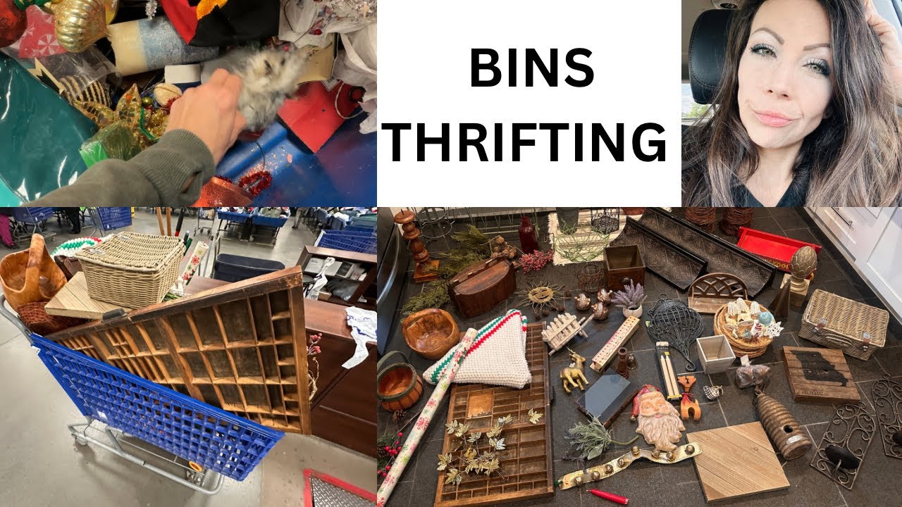 Turning Trash to Cash | Dig The Bins to Find Treasures | Thrifting to Resell for a Profit |